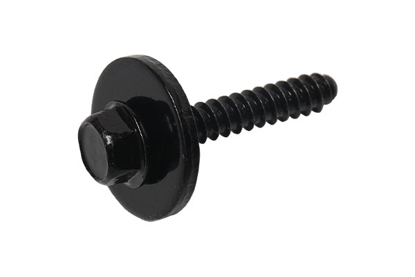 Hexagonal head screw with pad